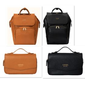 Large Capacity Multifunctional Shoulder PU Backpack (Option: Set8)