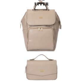 Large Capacity Multifunctional Shoulder PU Backpack (Option: Set4)