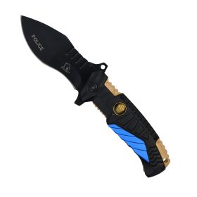 8.5" Spring Assisted Military and First Responders Knife (Option: Air Force)