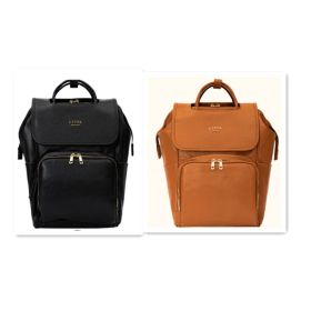 Large Capacity Multifunctional Shoulder PU Backpack (Option: Set6)
