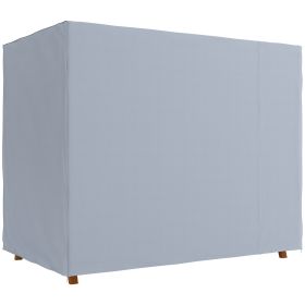 Outdoor Patio Hammock Porch Swing Cover with UV, Water, & Dust Fighting Material, 81" x 49" x 65", Dark Gray (Option: Dark Gray-410x310x100 mm)